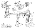 Page A Diagram and Parts List for LDX220SBFC Type 1 Black and Decker Cordless Drill